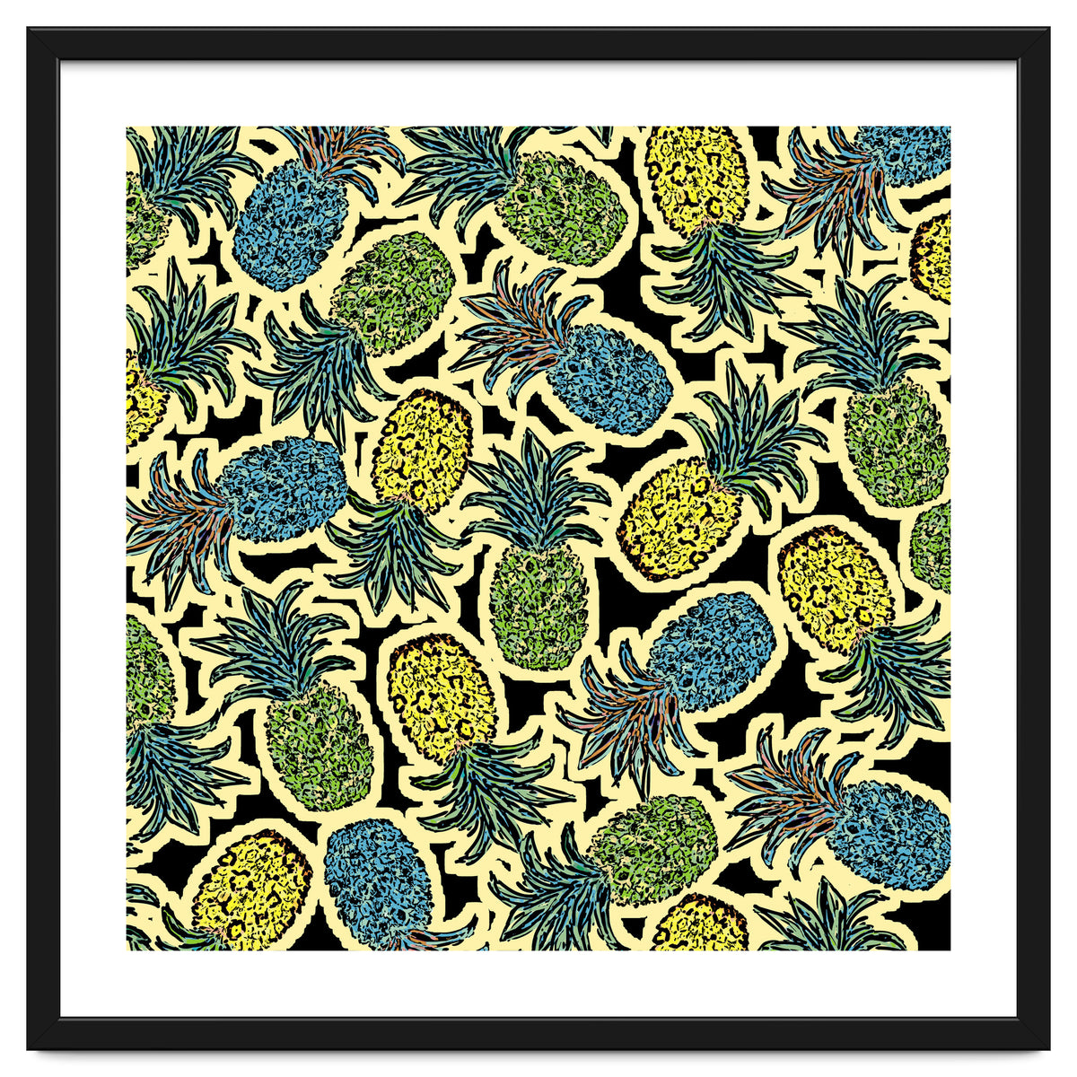 Pineapple Pandemonium Retro Tone