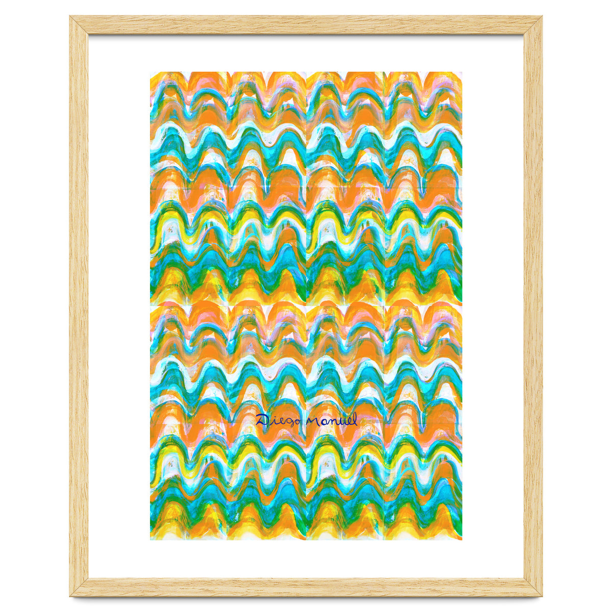 Pop abstract color full