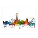 Blackpool England Skyline (Print Only) thumbnail