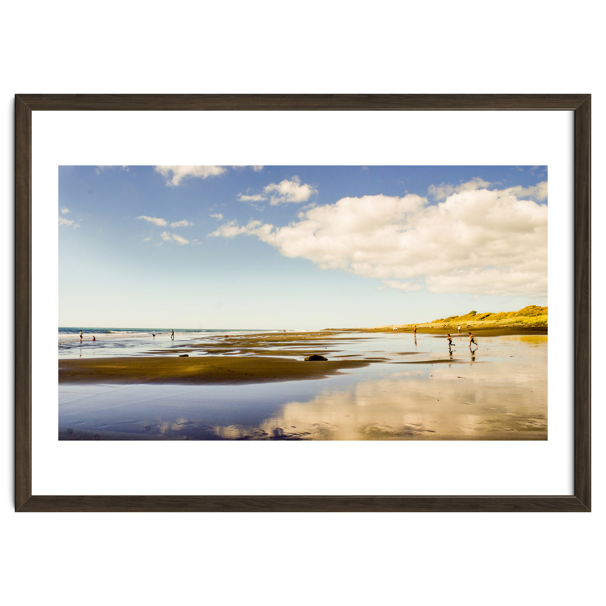 Beach in New Plymouth, New Zealand