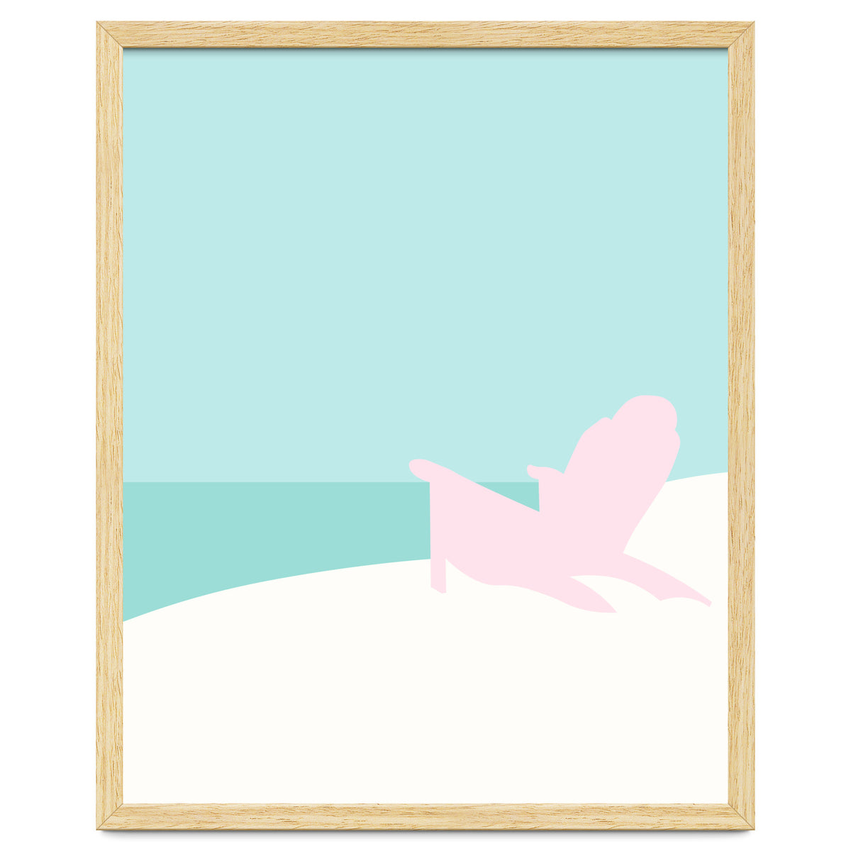 Minimal Beach Chair - Turquoise Coast