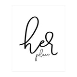 Her place (Print Only) thumbnail