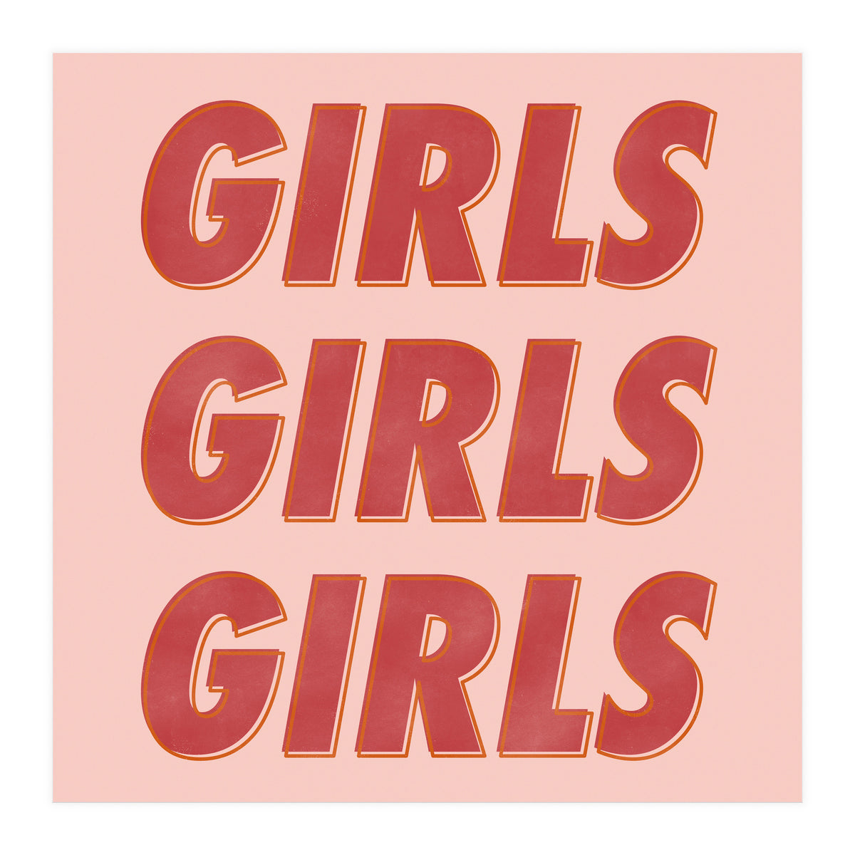 Girls Red (Print Only)