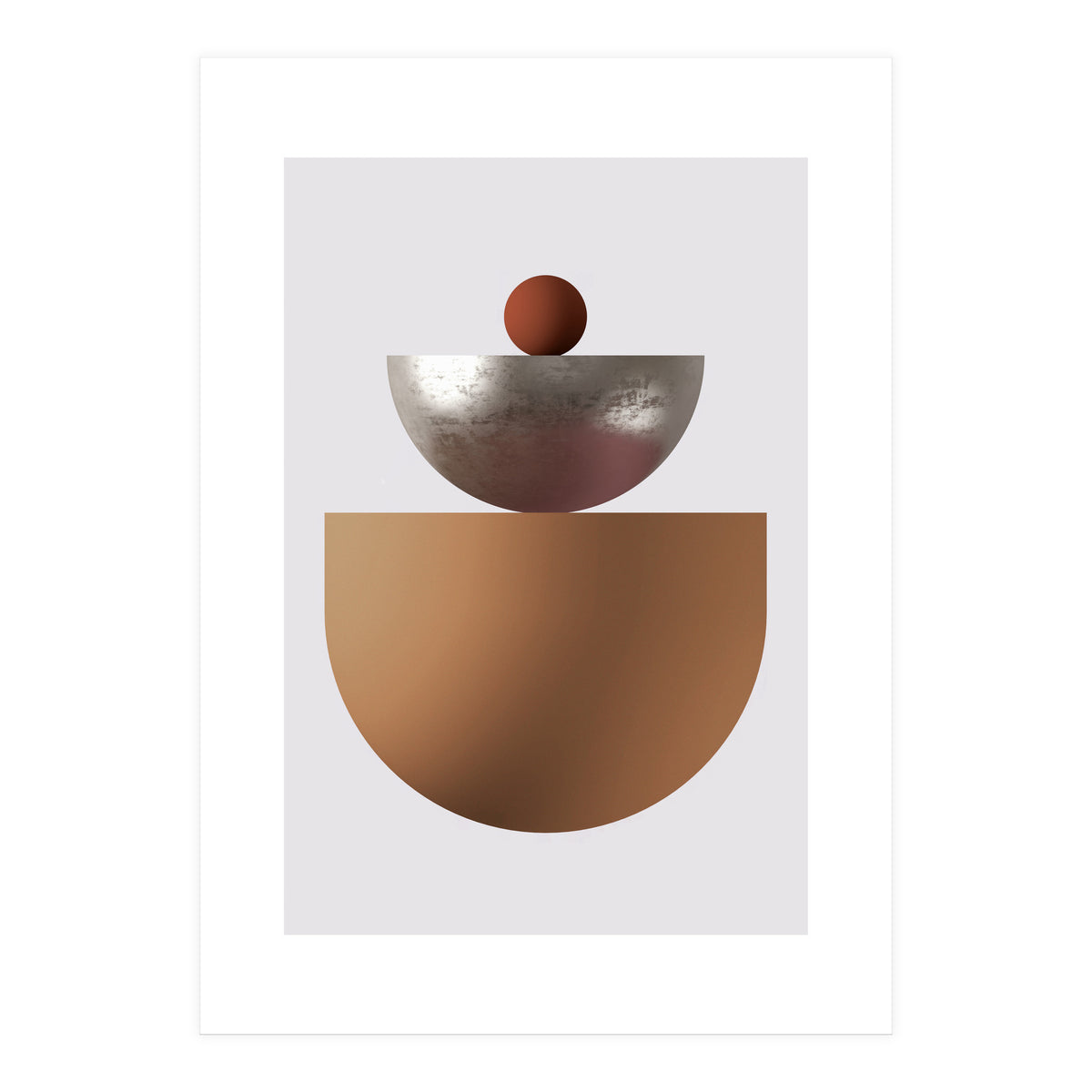 Terracotta balance 05 (Print Only)