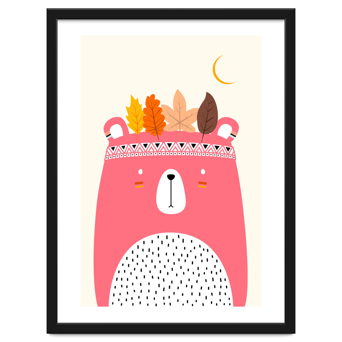 Cute Little Bear Pink