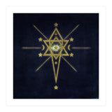 Pentagram moon  (Print Only) thumbnail