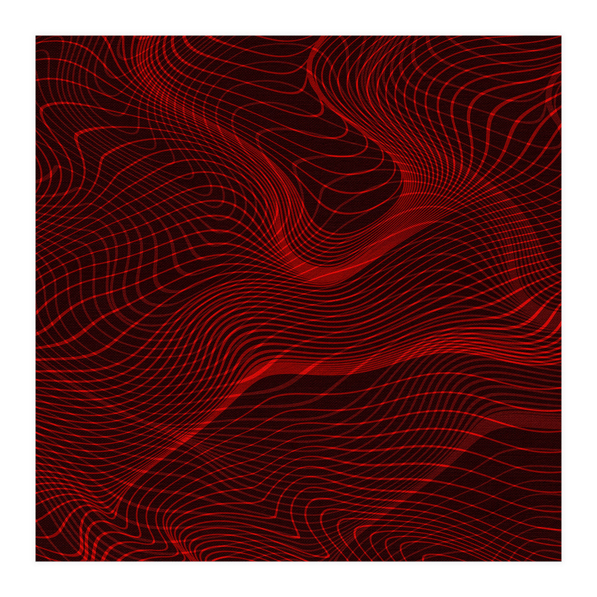 Waves Red (Print Only)