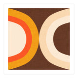 Classic Mid Mod Dot Brown  (Print Only) thumbnail