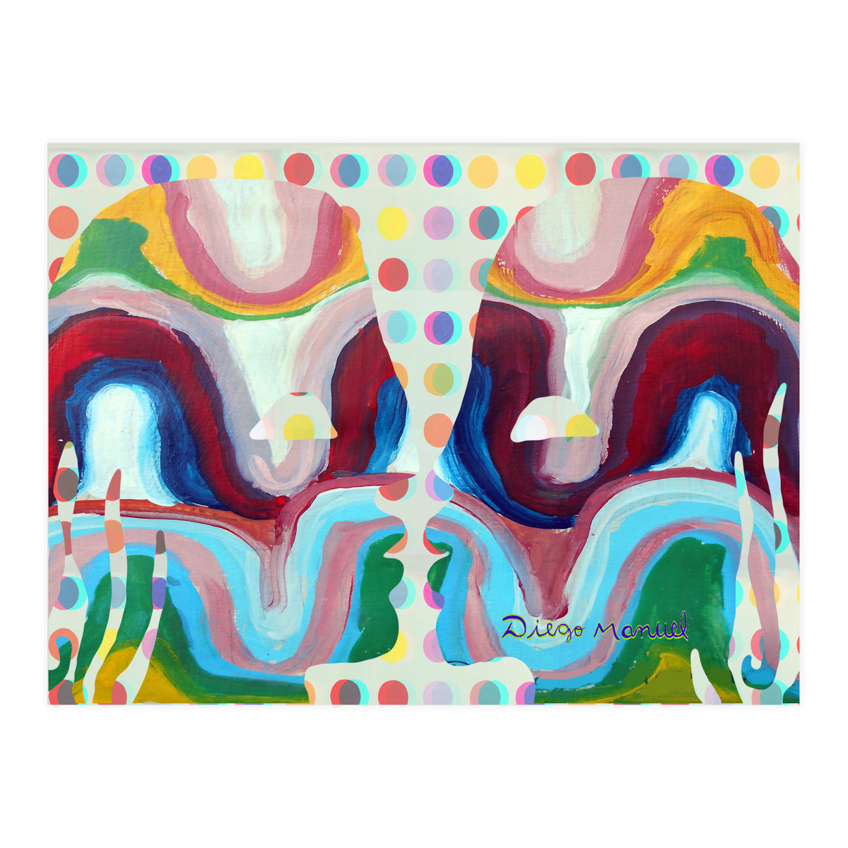 Abstracto Pop Nuevo B5 (Print Only)