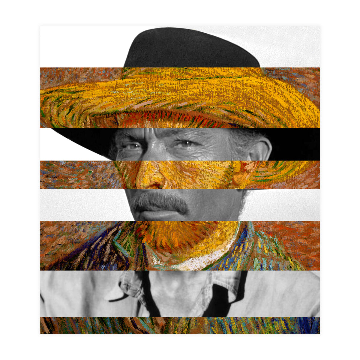 Van Goghs Self Portrait  Lee V (Print Only)