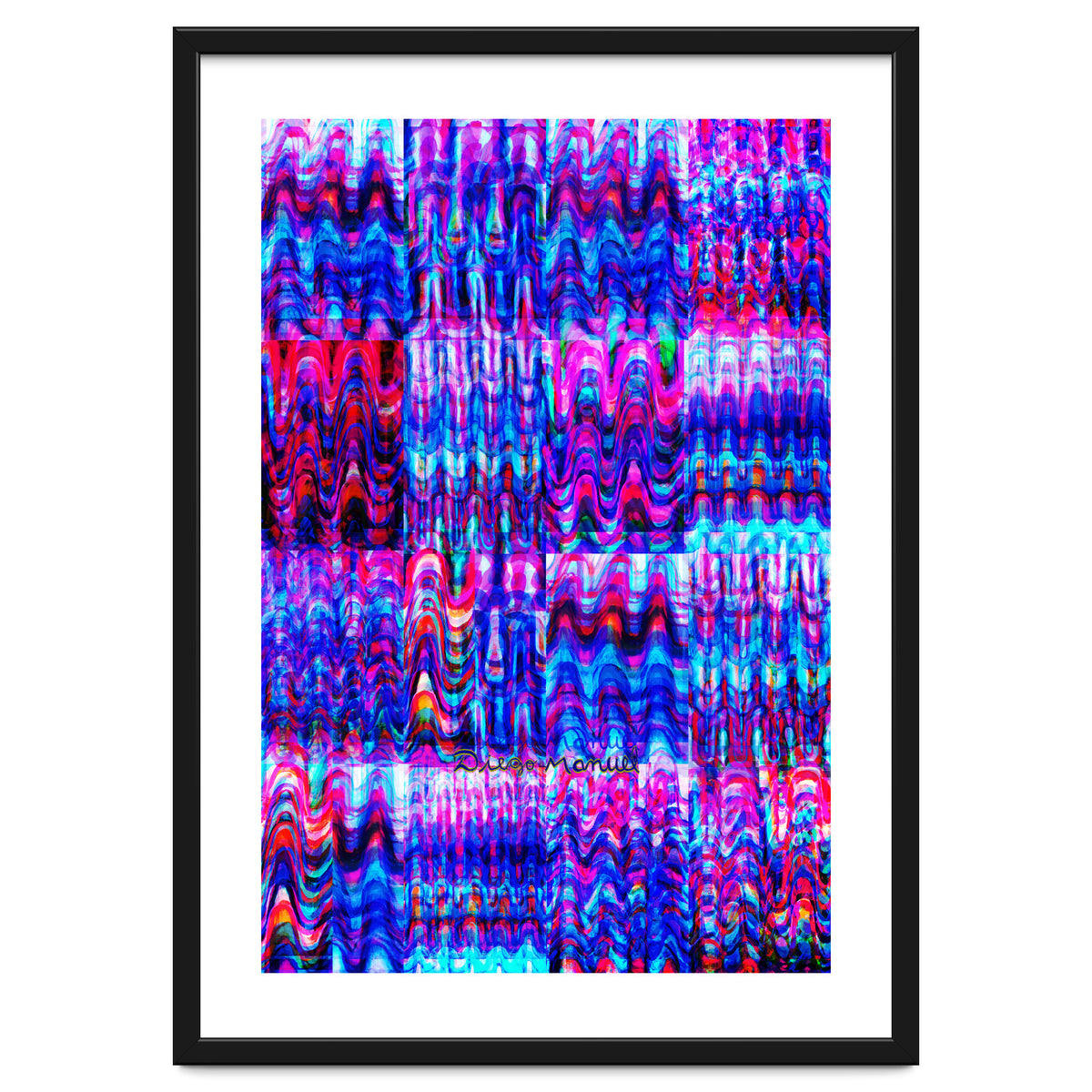 Pop abstract color full