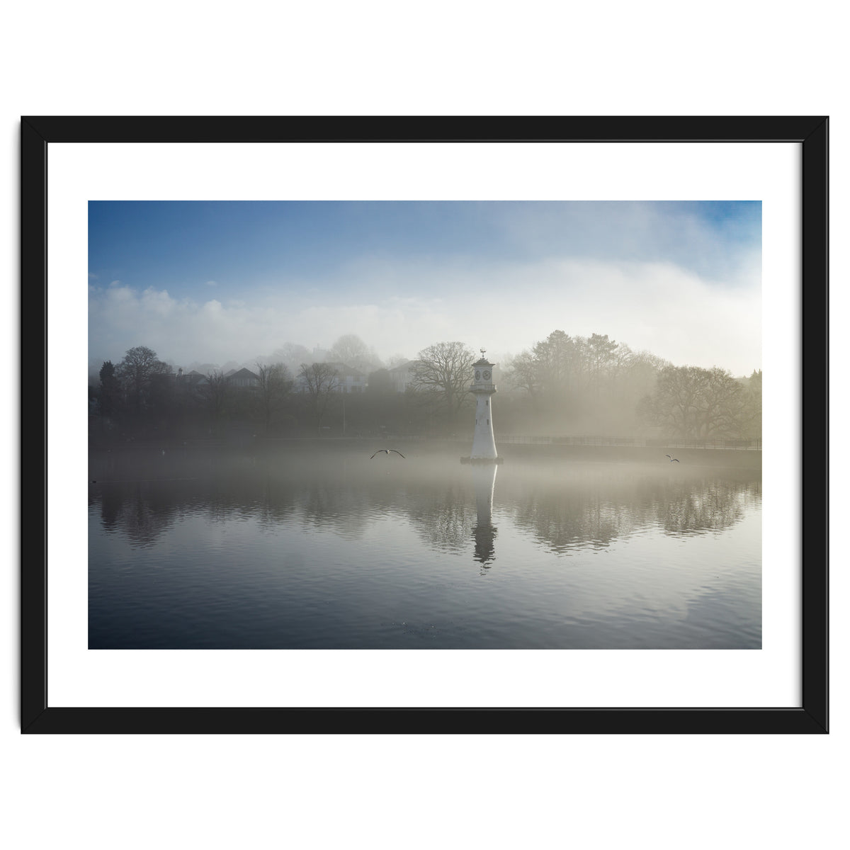 Mist on Roath Park Lake