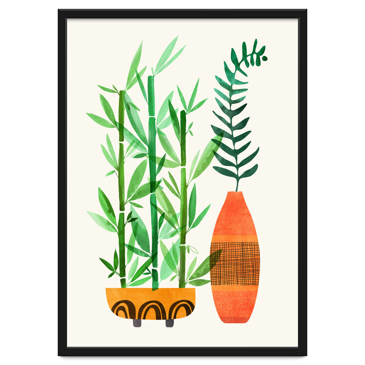 Bamboo And Fern