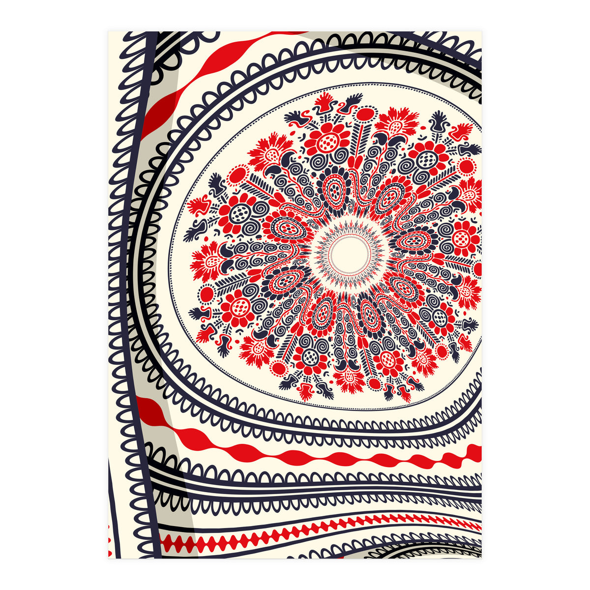 Romanian embroidery background 9 (Print Only)