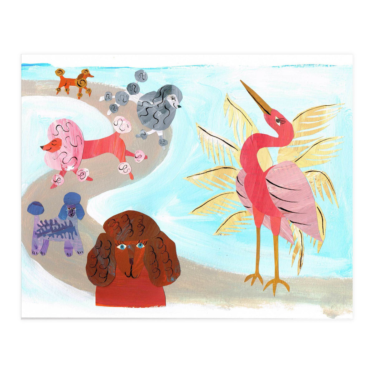 Poodles (Print Only)