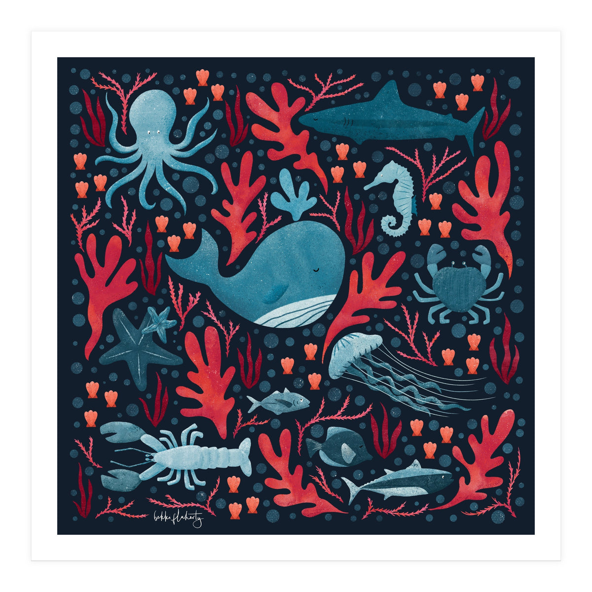 Under The Waves (Print Only)