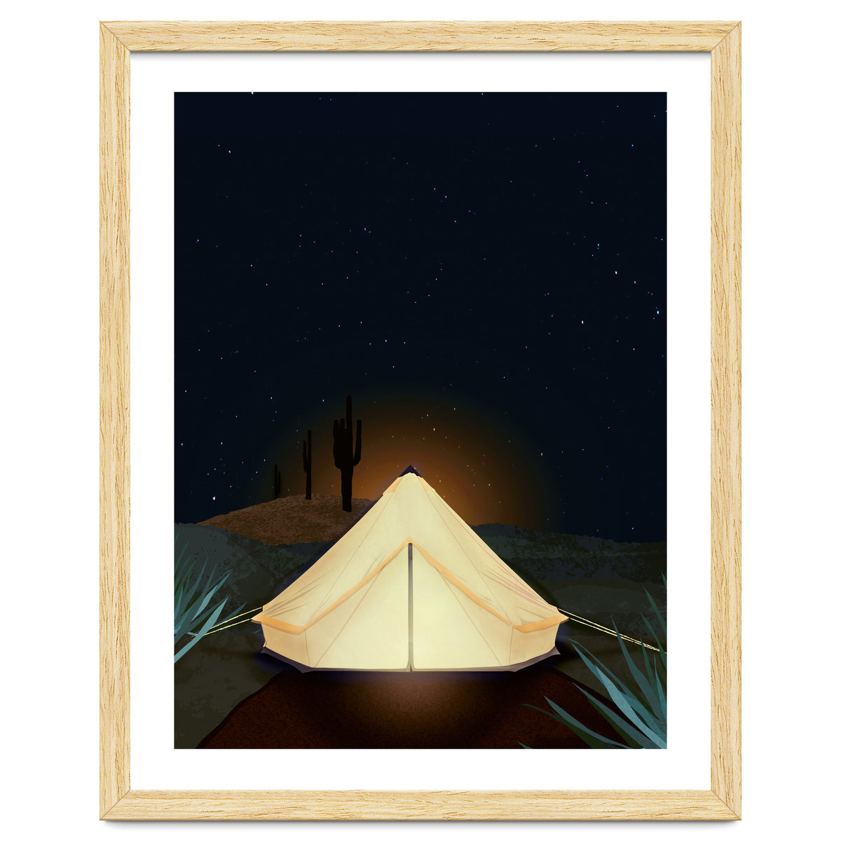 Tent at Night