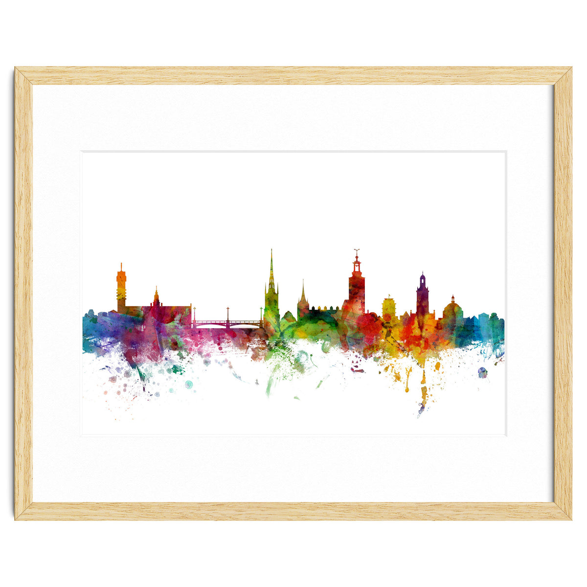 Stockholm Sweden Skyline
