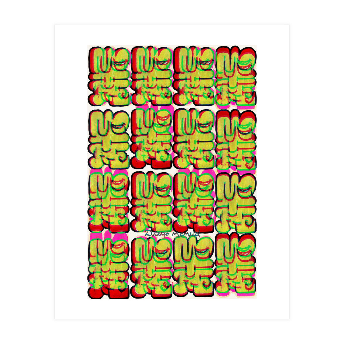 Graffitis 2021 Tapiz 111 (Print Only)