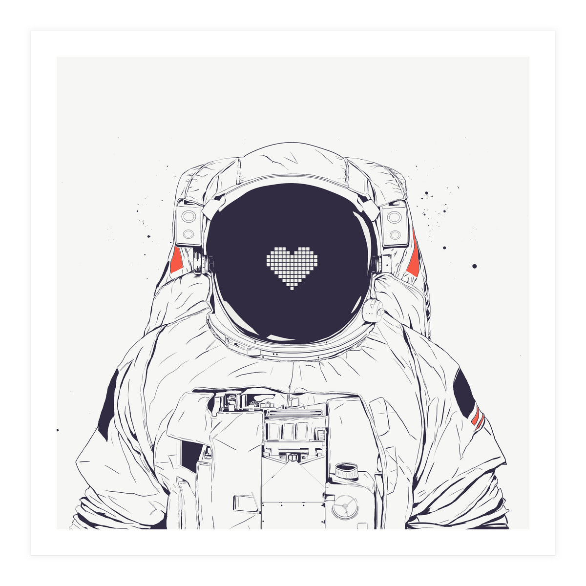 Astronaut Love (Print Only)