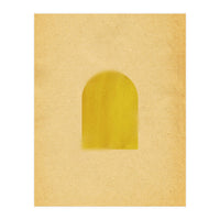 Minimaist acid mustard arch (Print Only)