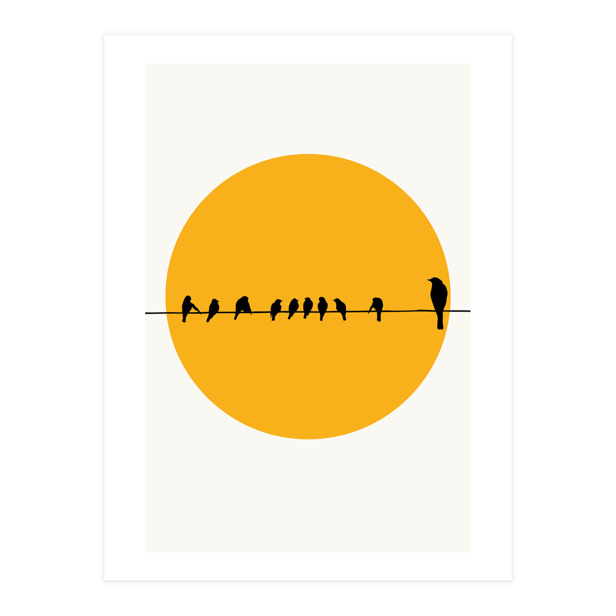 Birds Family (Print Only)