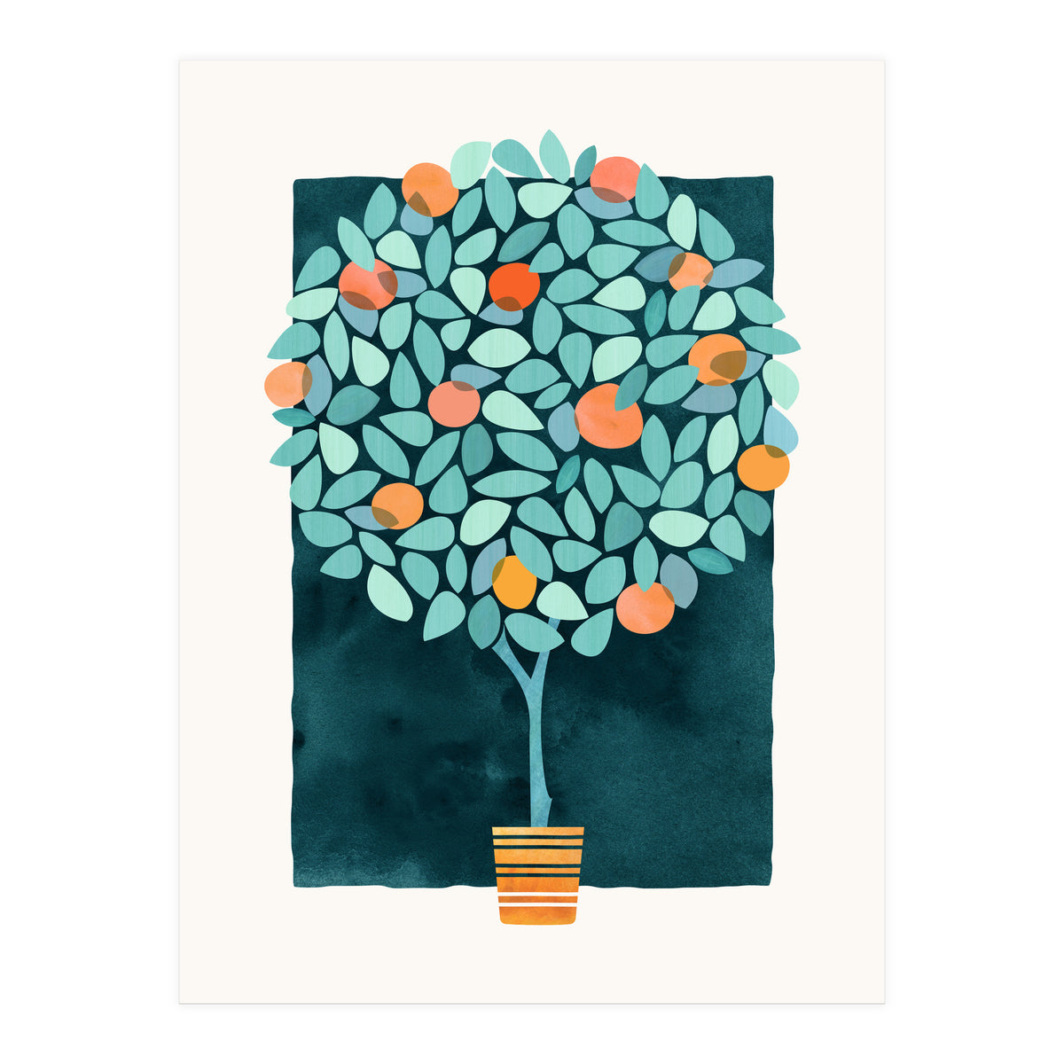 Orange Tree At Midnight (Print Only)