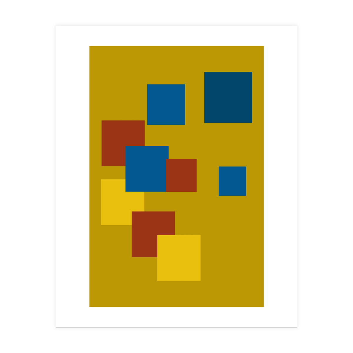 Geometric Minimalist Abstract Modern 6 (Print Only)