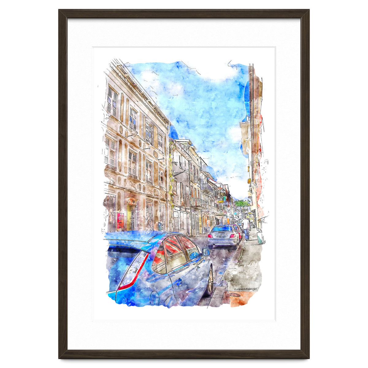 Street of Fort-de-France