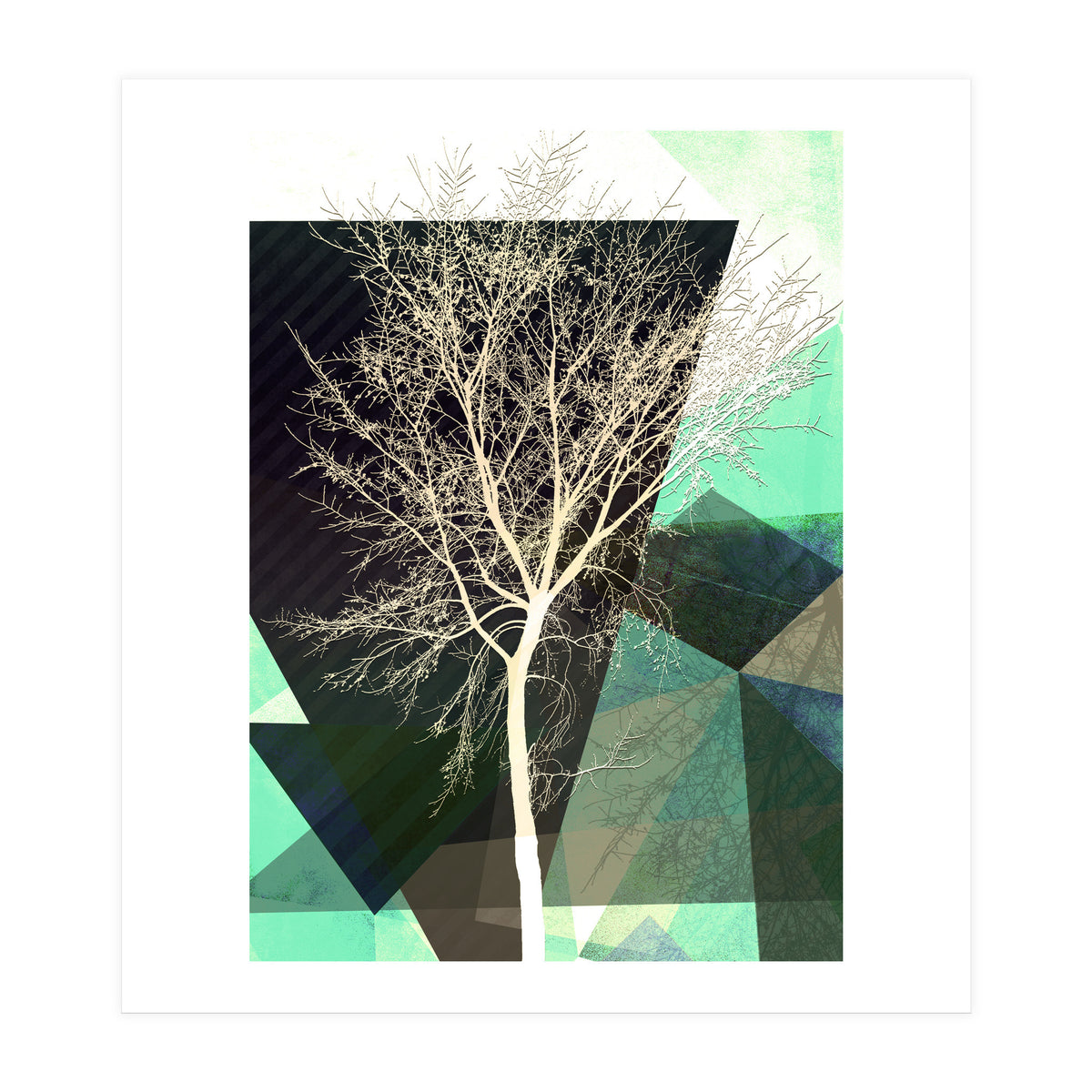 LONELY TREE I Portrait (Print Only)