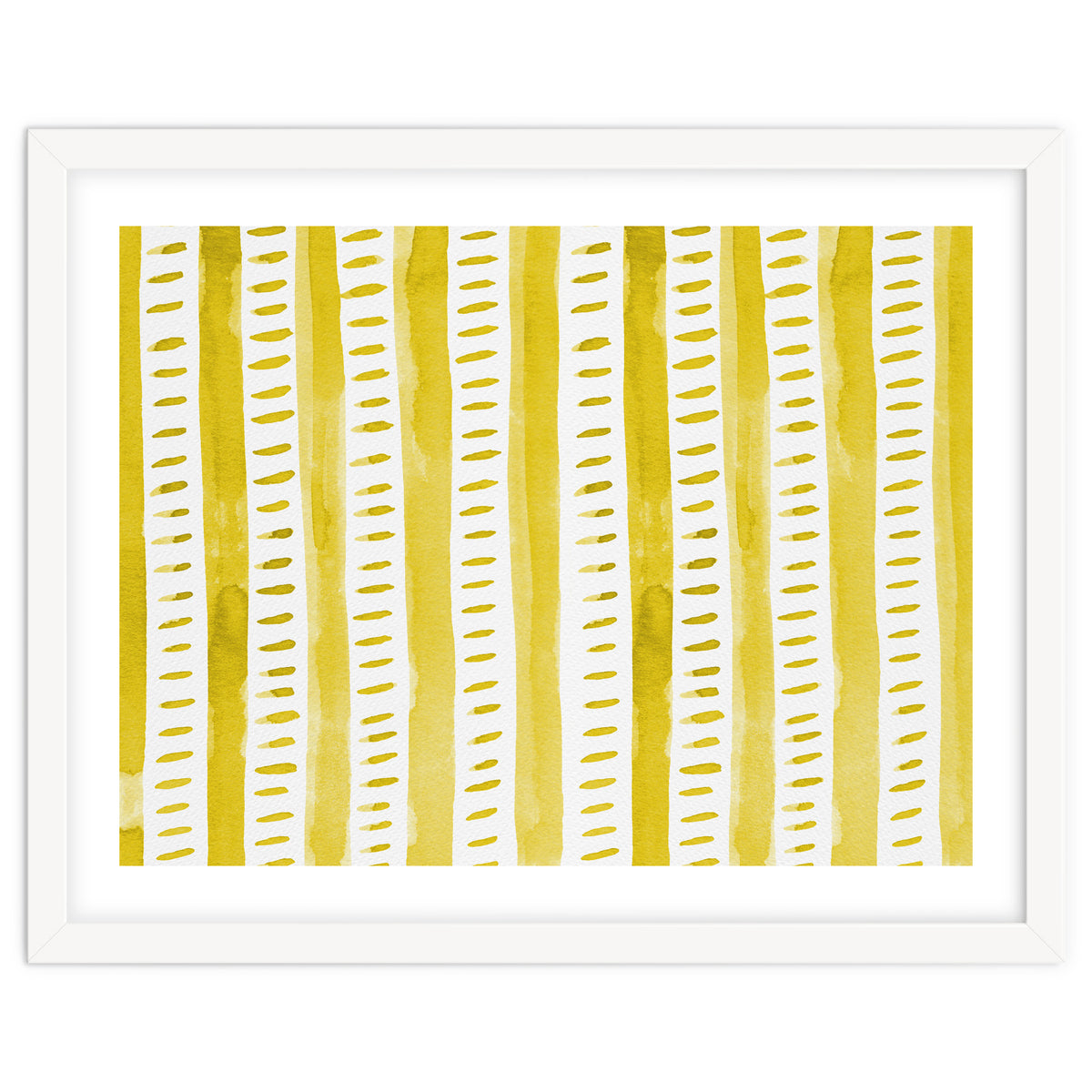 Vertical Yellow Lines