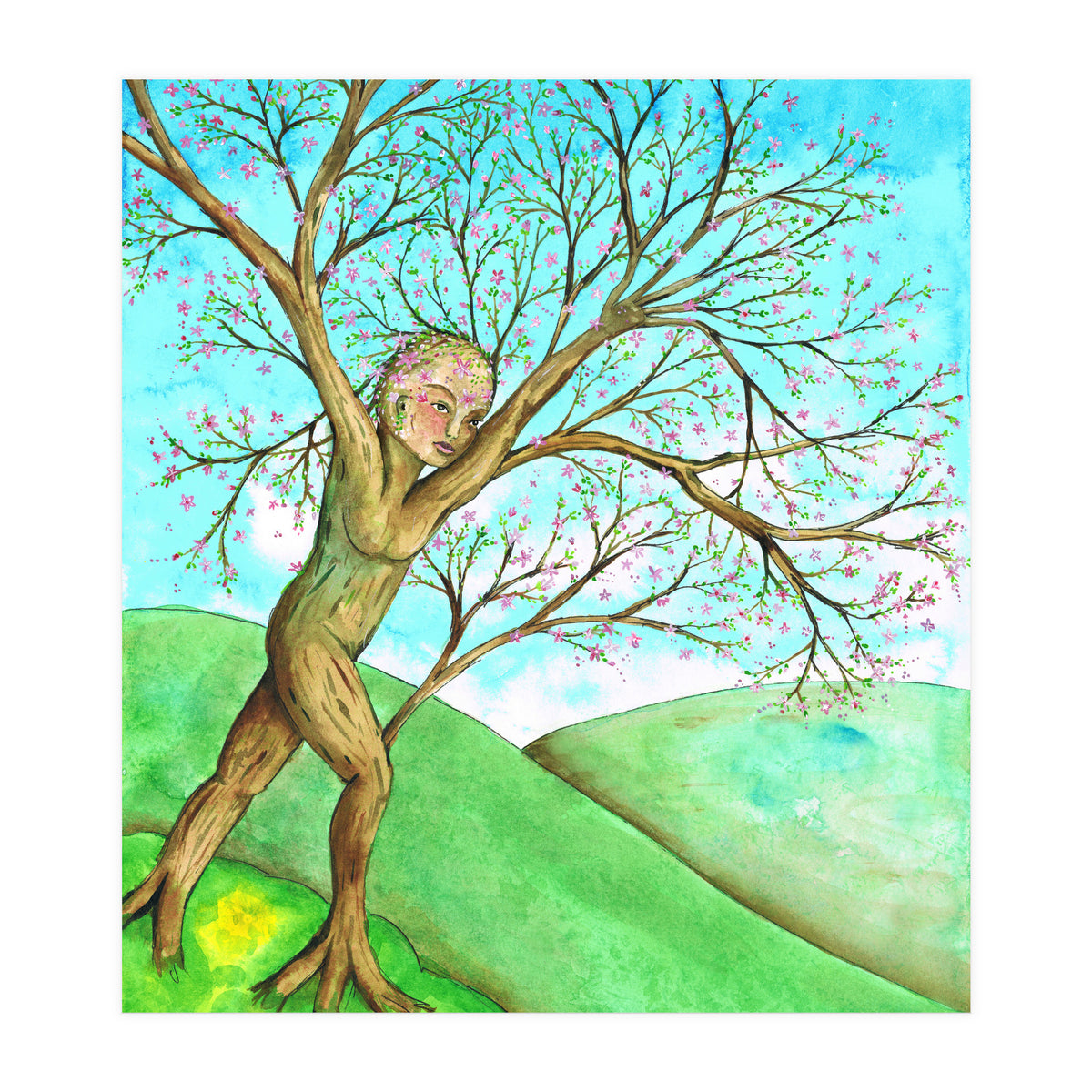 Spring dryad (Print Only)