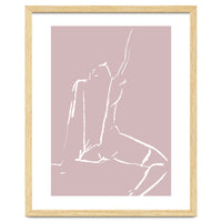Seated Woman Pink