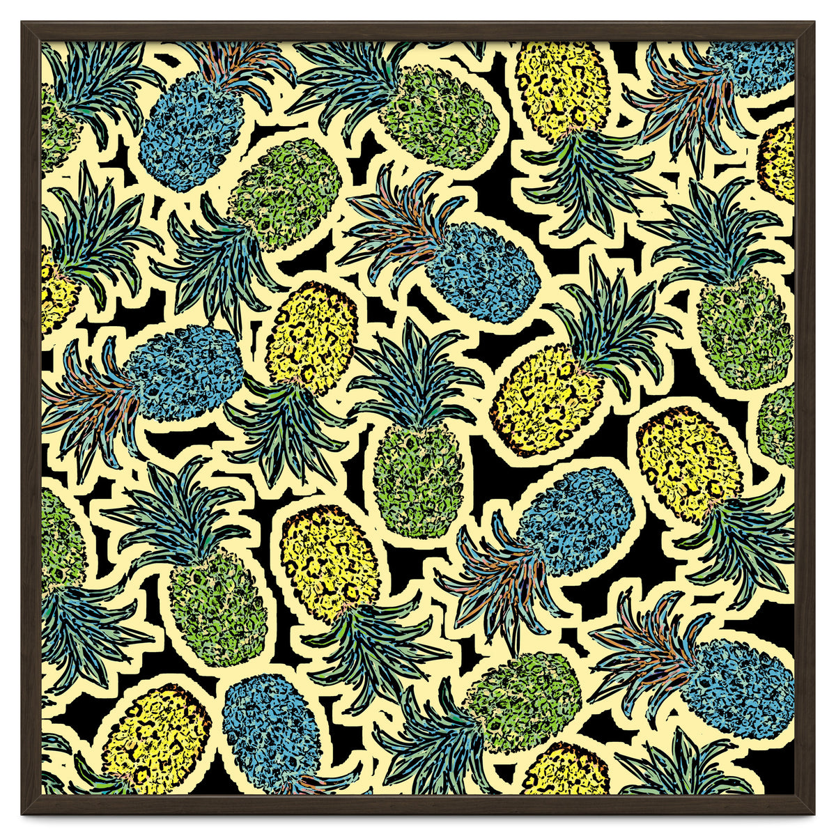 Pineapple Pandemonium Retro Tone