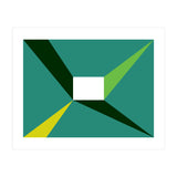 Geometric Shapes No. 27 - green, yellow & lime (Print Only) thumbnail