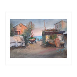 Sunrise on the beach  (Print Only) thumbnail