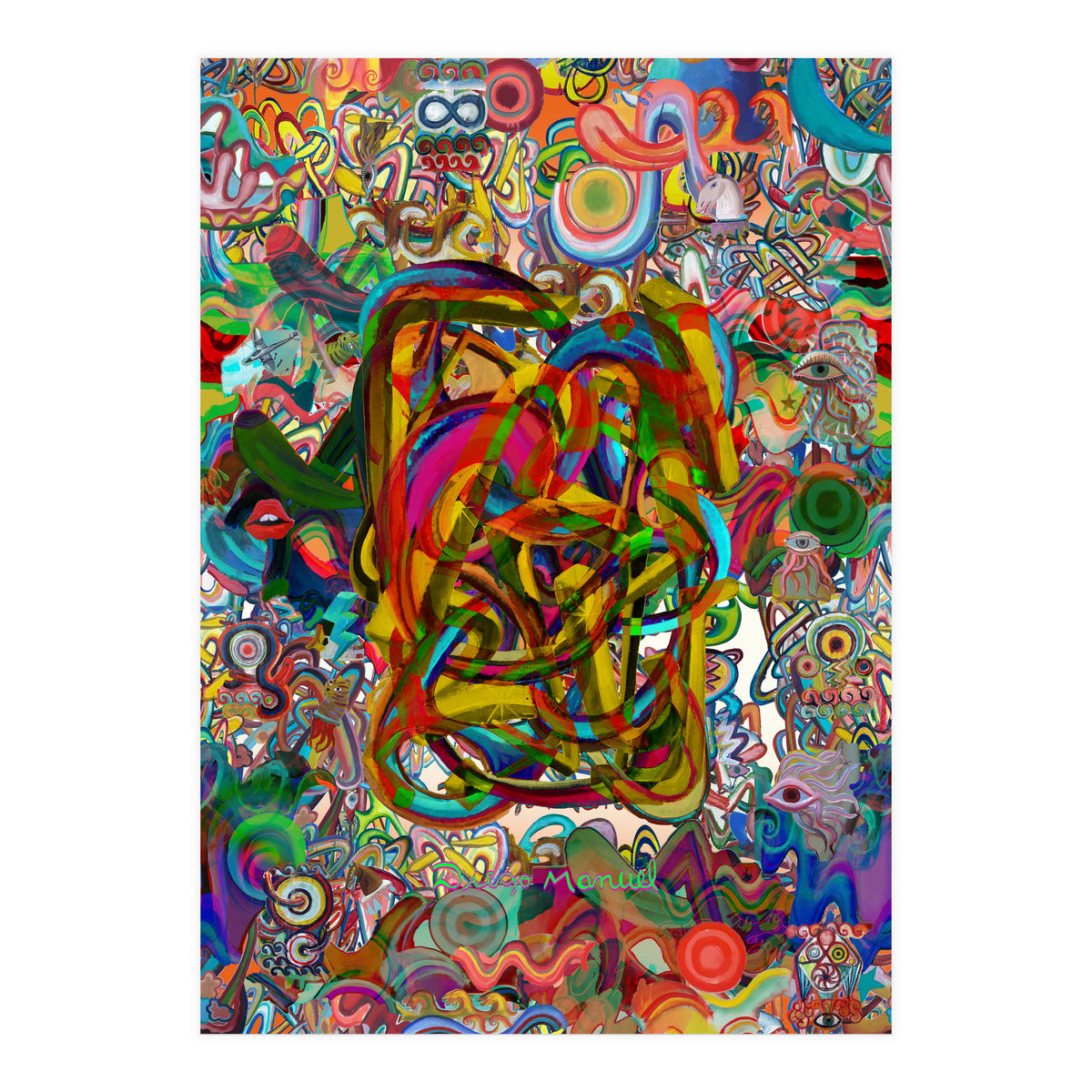 Graffitis 2021 Tapiz 2 (Print Only)