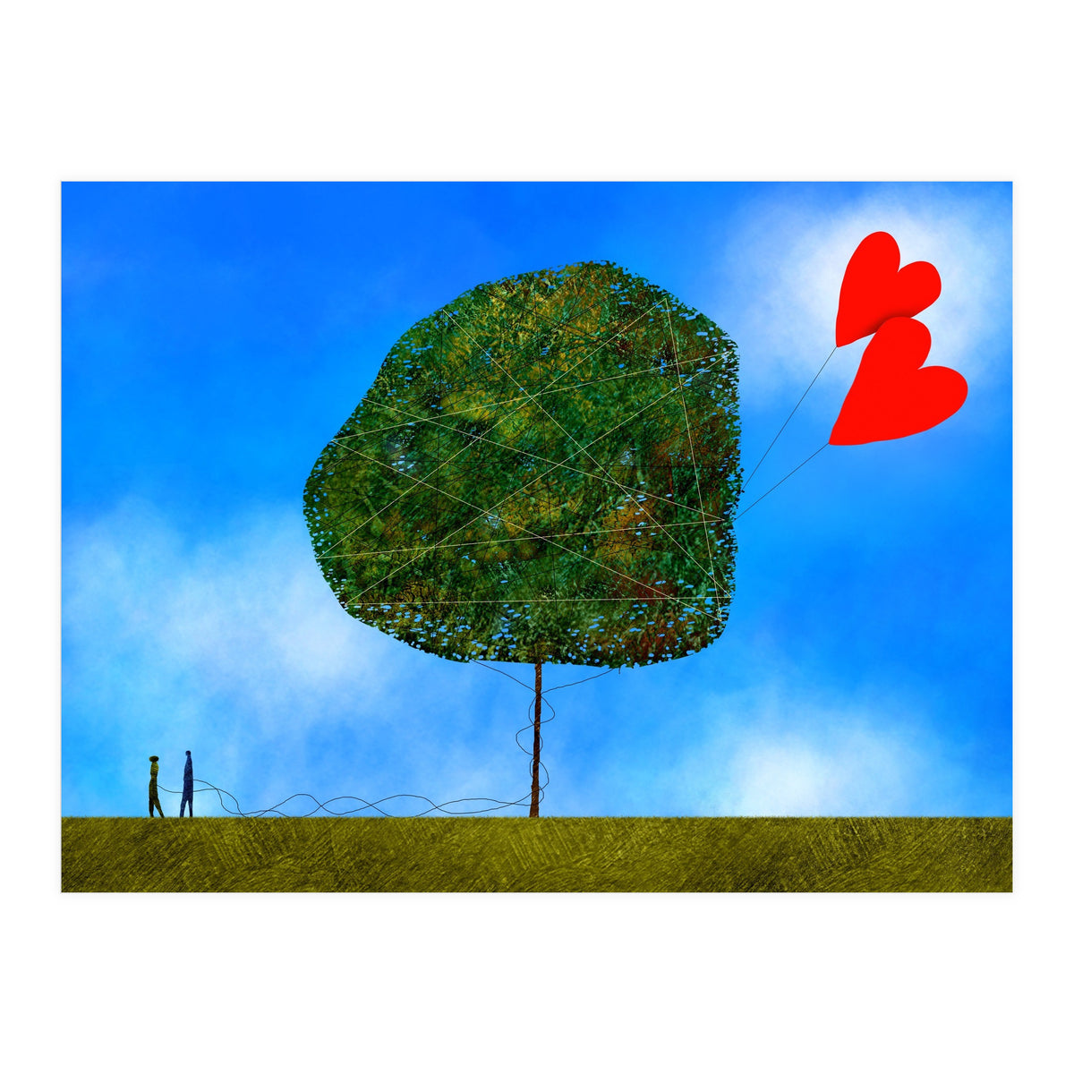 Tangled Up In Love (Print Only)