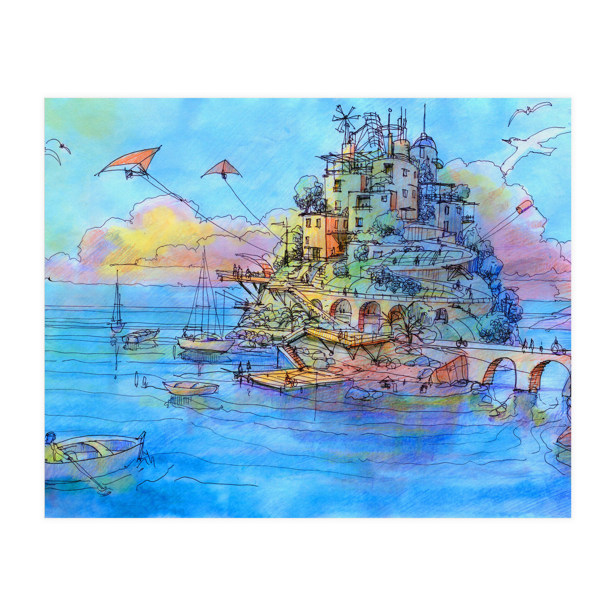 L'isola degli aquiloni (Print Only)