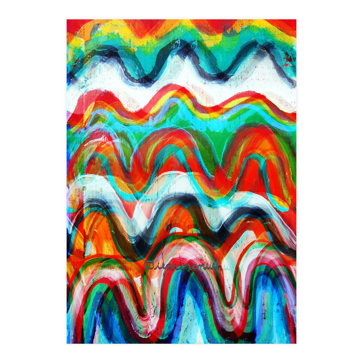 Pop Abstract A 89 (Print Only)