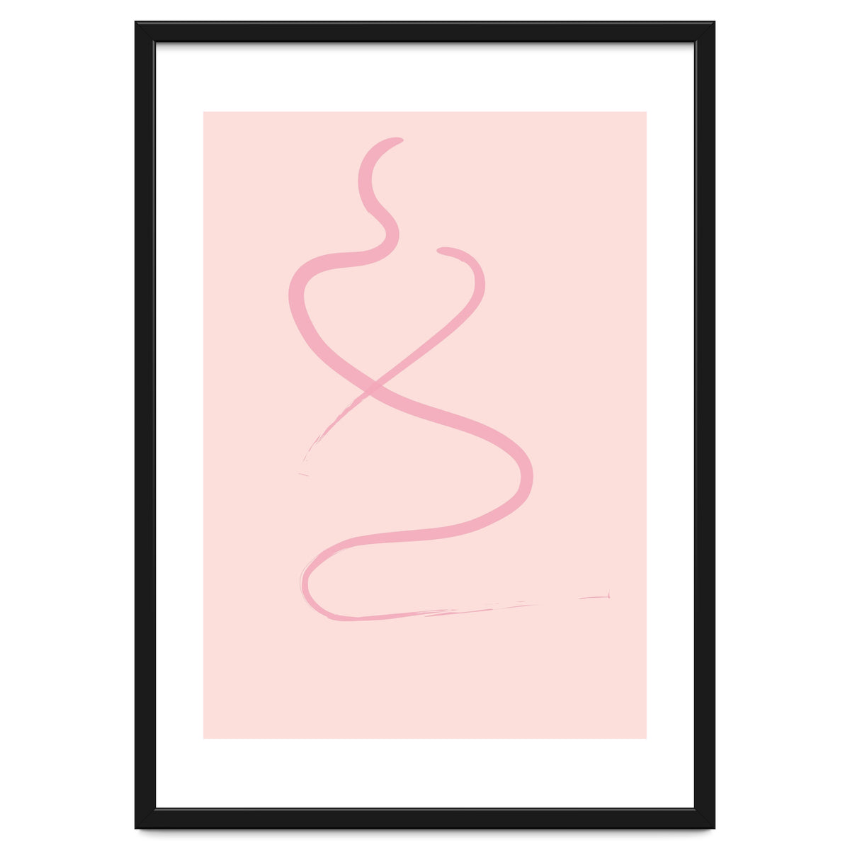 Seated line drawing No 1