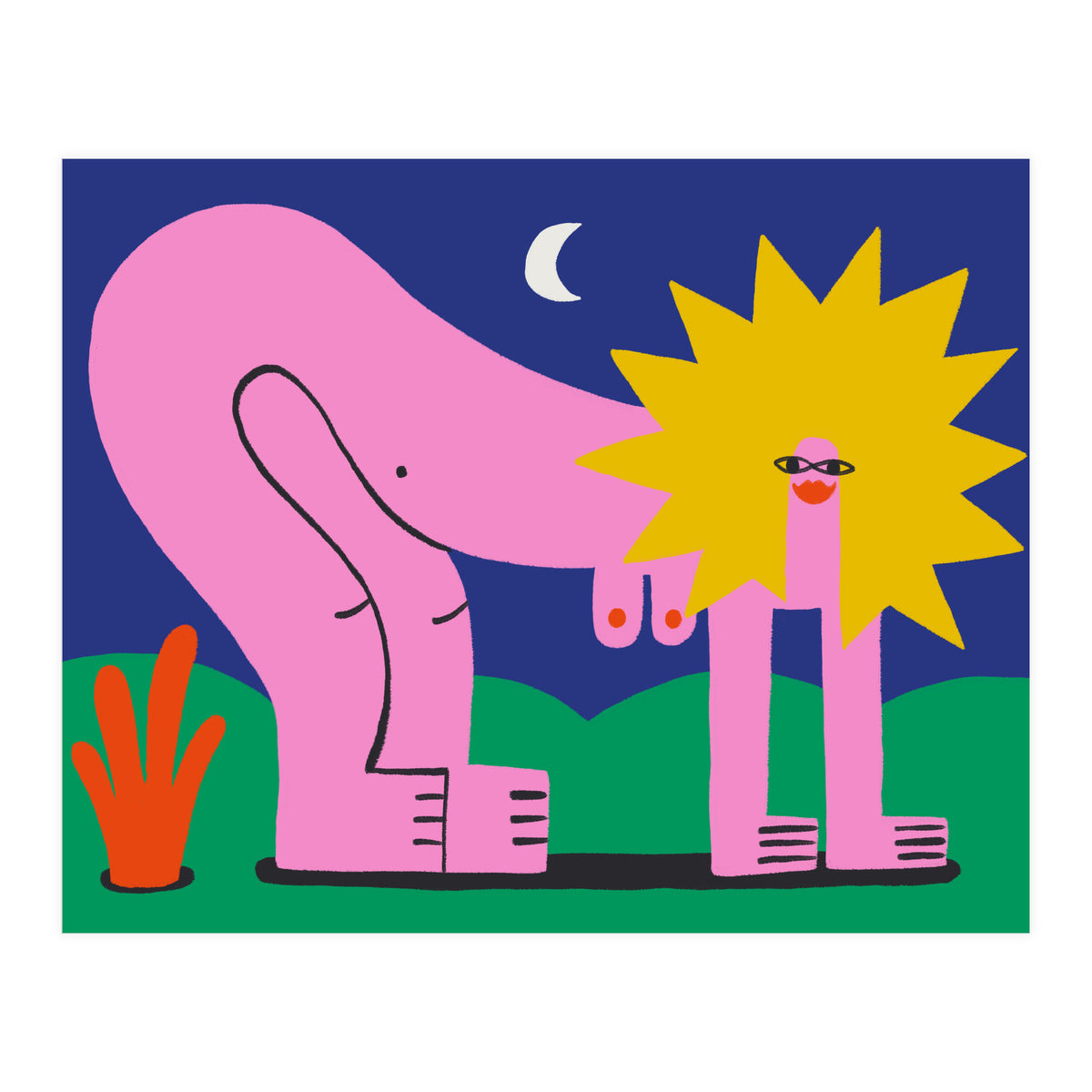 Hear Me Roar Leo (Print Only)