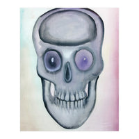 Calavera Con Dientes Perfectos (Print Only)