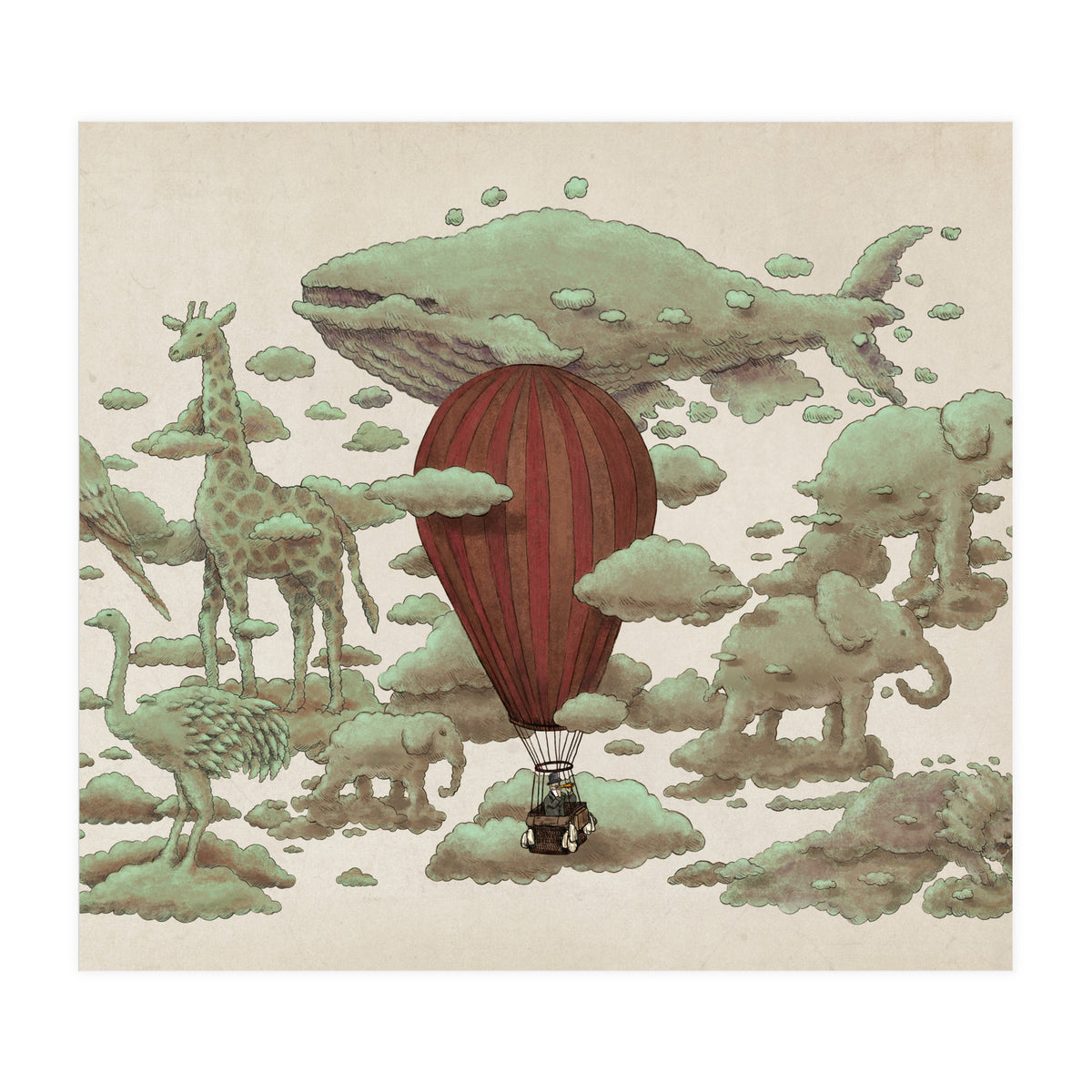 Cloud Watching (Print Only)