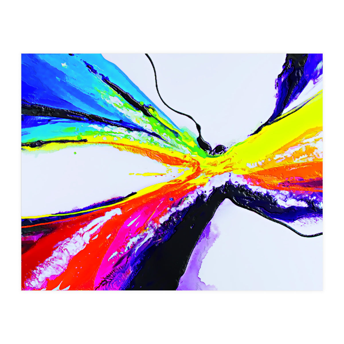 Abstract Art Britto - QB295 (Print Only)