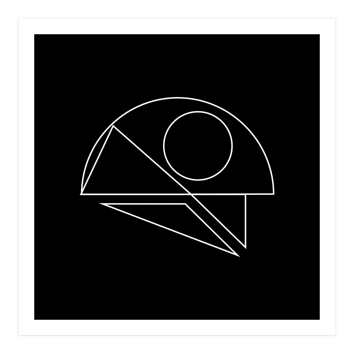 Skater | minimal geometric (Print Only)