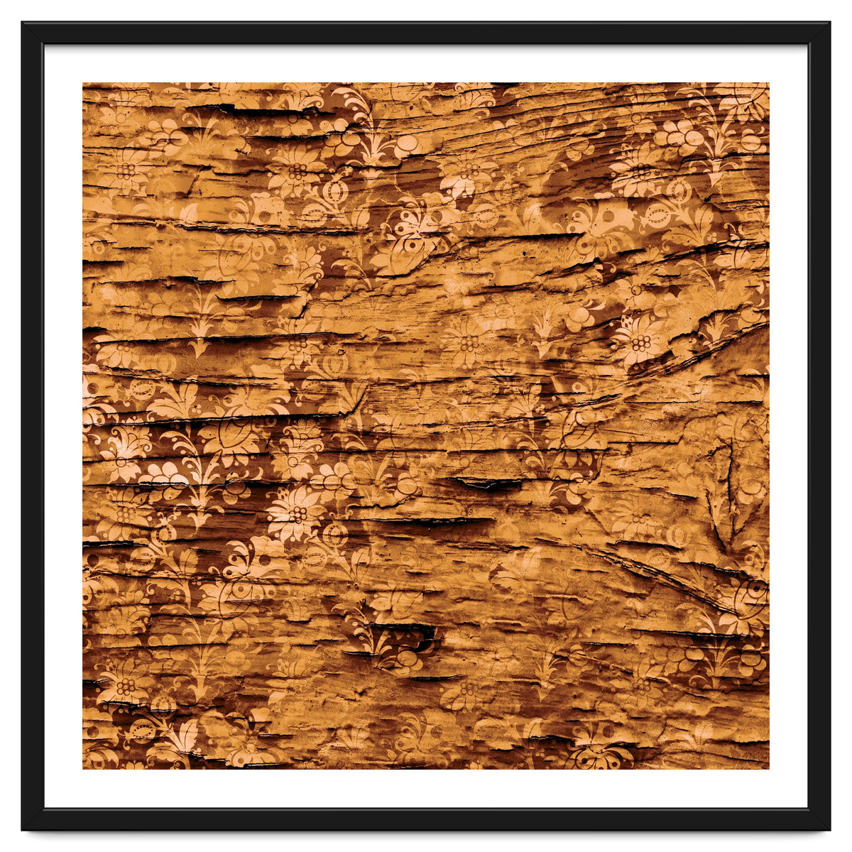 Wrinkled Ornament Old Gold