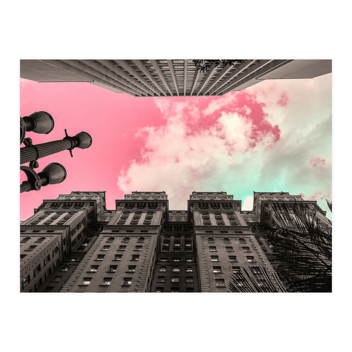 Pink Sky in São Paulo - Martinelli building (Print Only)