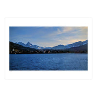 Lake in the Alps (Print Only)