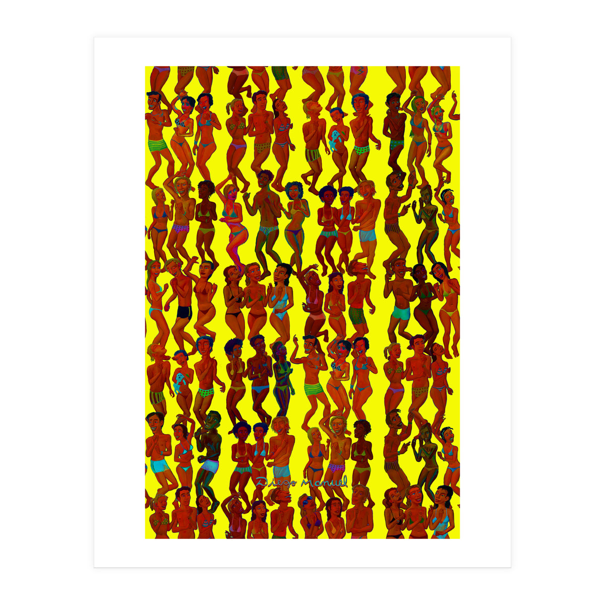 Fiesta En La Playa 11 (Print Only)